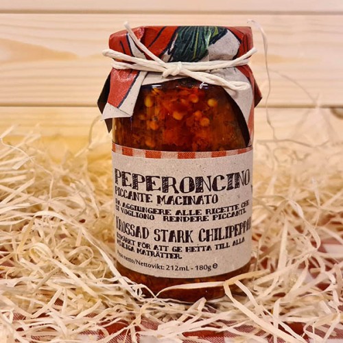 Peperoncino Macinato - Krossad stark Chilipeppar 180 g Sapori - 1