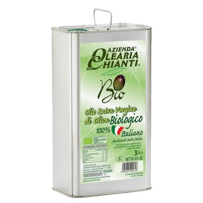 Olio Biologico 3lt. Azienda Olearia del Chianti - 1