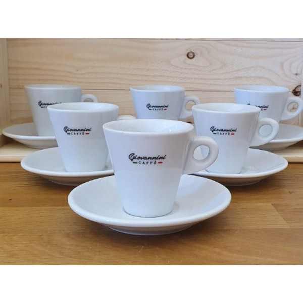 Espressokopp med fat Giovannini 1st - 1