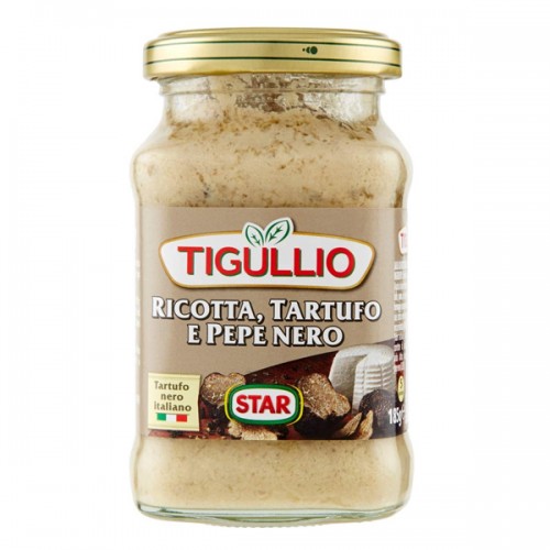 Pesto ricotta och svart tryffel 190g Tigullio - 1