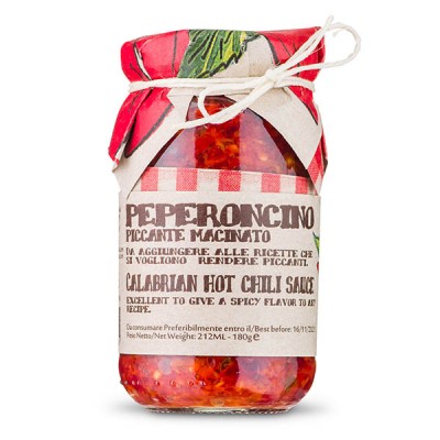 Peperoncino Macinato - Krossad stark Chilipeppar 180 g Sapori - 2