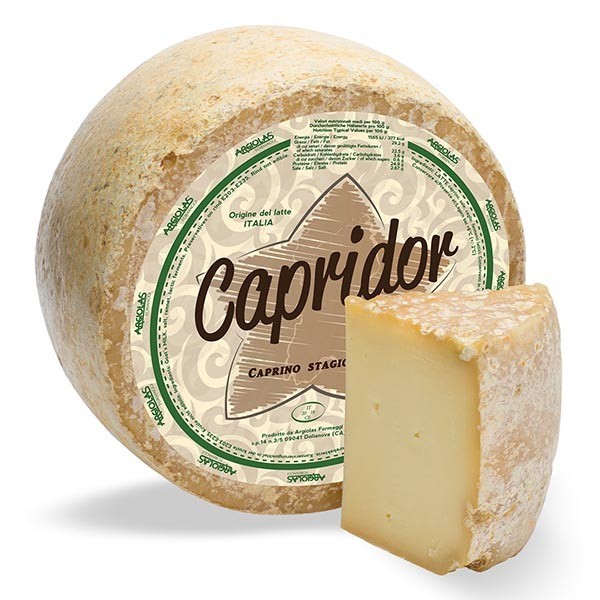 Capridor EXTRA (getost lagrad) 39:-/hg ca 300 g Argiolas - 1