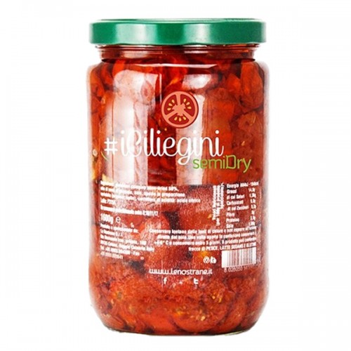 Semidried körsbärstomater Le Nostrane 1 600 g - 3