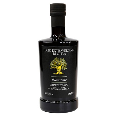 Olio Donatello 100% Italiano Ofiltrerad 500 ml Italianissimo - 1