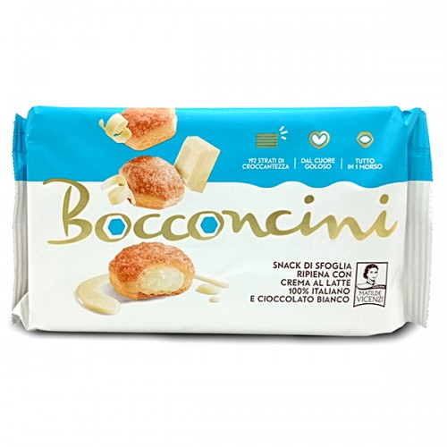 Vicenzi Bocconcini med mjölkräm och vit choklad 100 g - 1