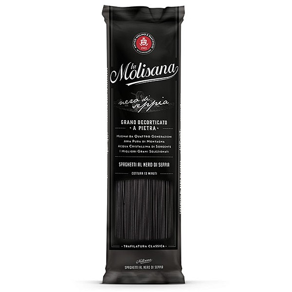 La Molisana spaghetti med bläckfiskbläck 500 g - 1