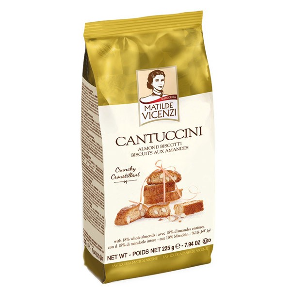 Cantuccini Mandelskorpor 225 g Vicenzi - 2
