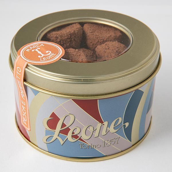 Tondini Pesca E Amaretto gelé 150 g Leone - 1