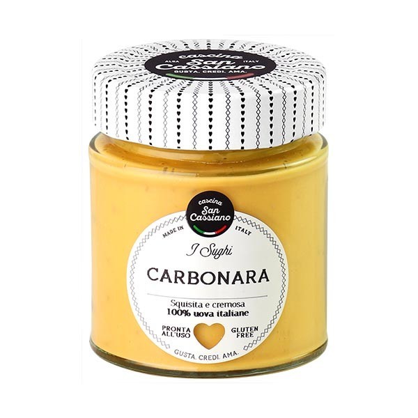Sugo Carbonara 140 g Cascina S. Cassiano - 1