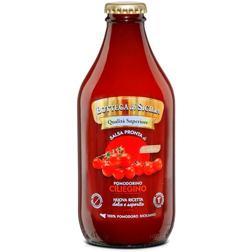 Salsa Ciliegino Rosso 330 g Bottega di Sicilia - 1