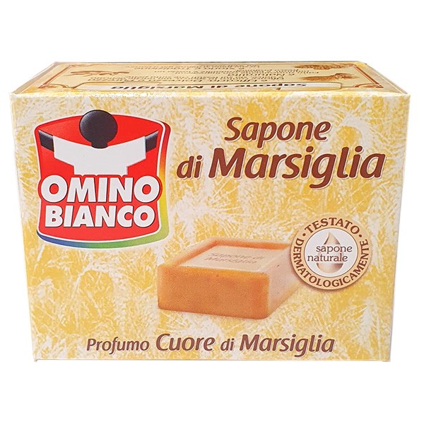 Sapone Bucato Marsiglia 250g Omino Bianco - 1