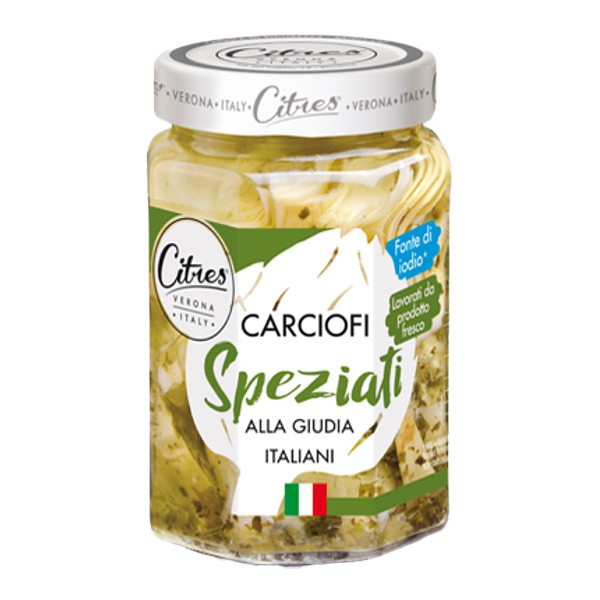 Carciofi Giudea Olio Speziati 290 g Citres - 1