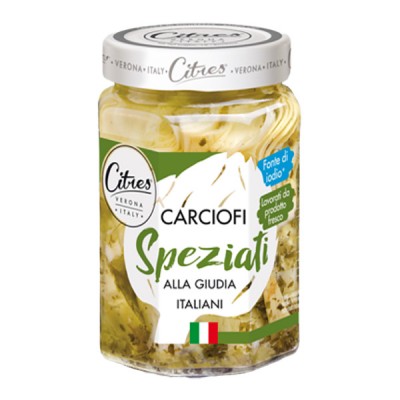 Carciofi Giudea Olio Speziati 290 g Citres - 1