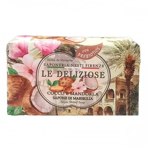 Saponetta La Deliziose Coco e Mandorla 150 g Nesti - 1