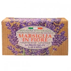 Saponetta Marsiglia In Fiore Lavanda 125 g Nesti - 1