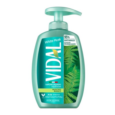 Sapone Liquido Muschio Bianco 250 ml  Vidal - 1