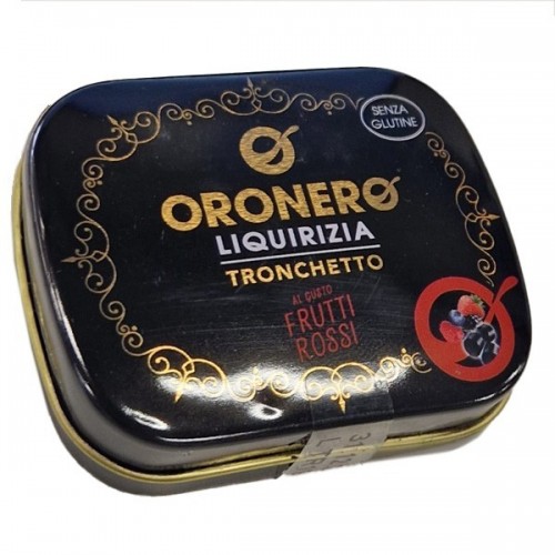 Oronero Liquirizia Tronchetto Gold Frutti Rossi 18 g Sirea Liquirizia - 1
